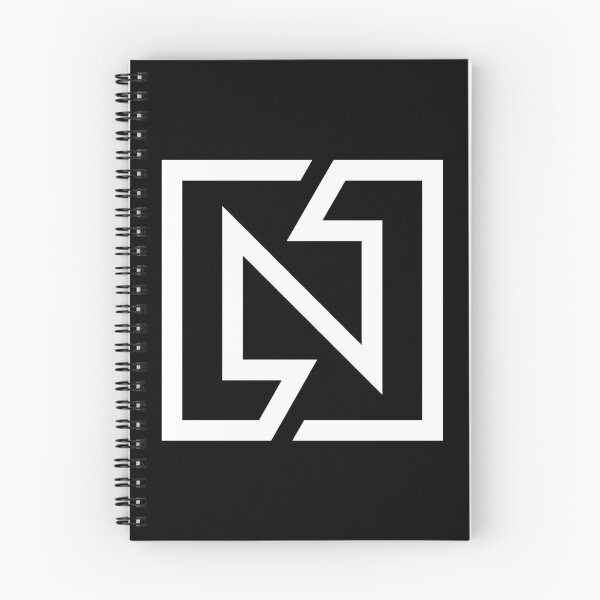 Item preview, Letter N Square Bounding Box a Bold and Confident Appeal Reverse designed and sold by Wiggly Lines.