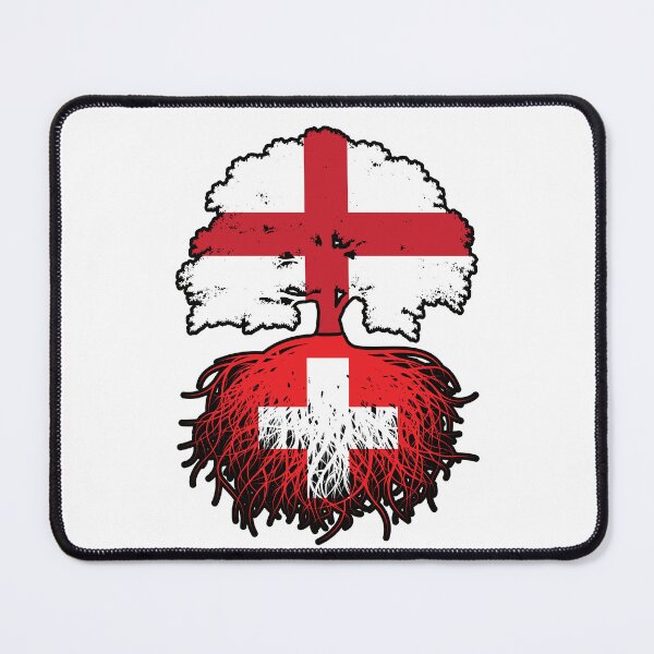 Item preview, Switzerland Swiss English England Tree Roots Flag designed and sold by FlagX.