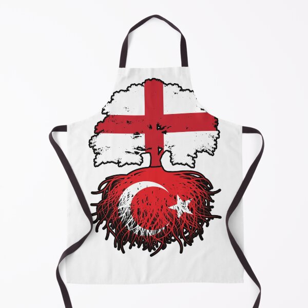 Item preview, Turkey Turkish English England Tree Roots Flag designed and sold by FlagX.