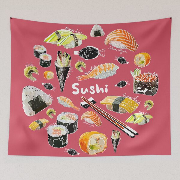 Item preview, Sushi, Sushi, Sushi designed and sold by poppybludesign.