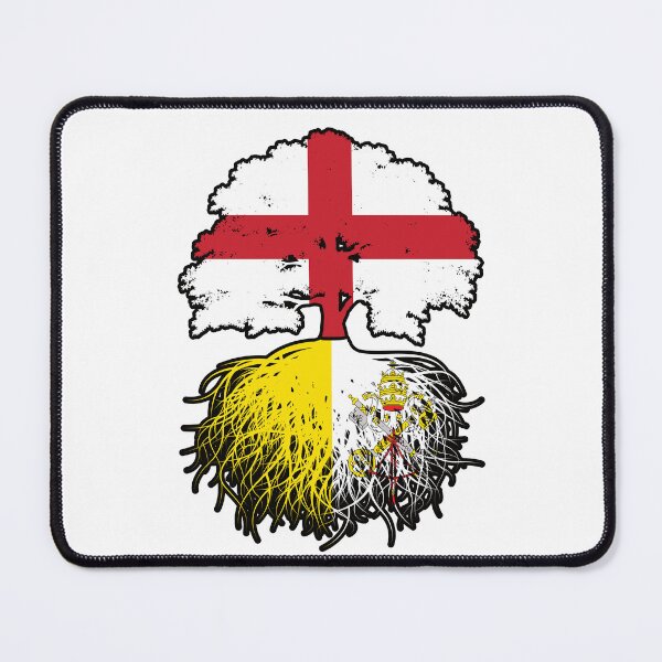 Item preview, Vatican English England Tree Roots Flag designed and sold by FlagX.