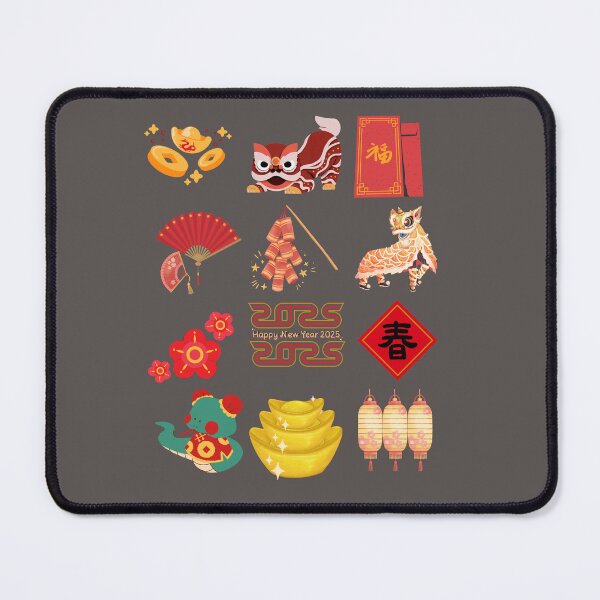 Item preview, 2025 Lunar New Year Collection Stickers designed and sold by CelestialPrint.