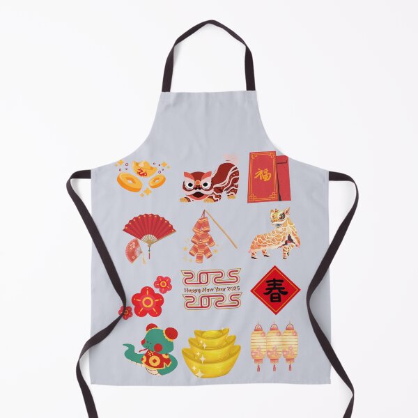 Item preview, 2025 Lunar New Year Collection Stickers designed and sold by CelestialPrint.