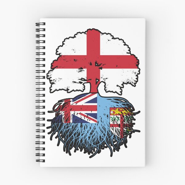 Item preview, Fiji Fijian English England Tree Roots Flag designed and sold by FlagX.