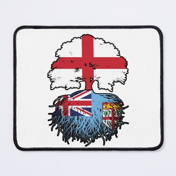 Item preview, Fiji Fijian English England Tree Roots Flag designed and sold by FlagX.