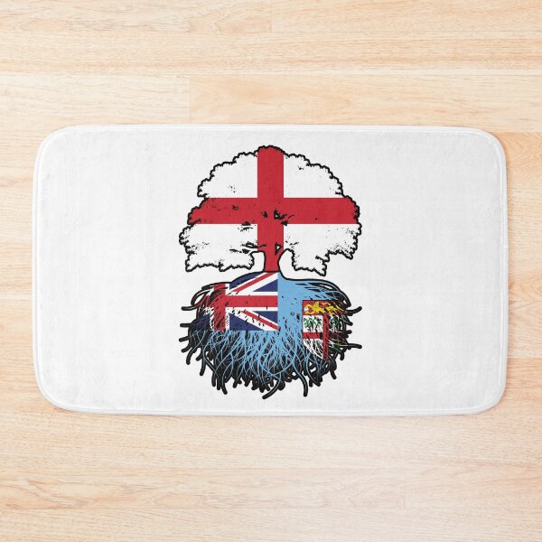 Item preview, Fiji Fijian English England Tree Roots Flag designed and sold by FlagX.