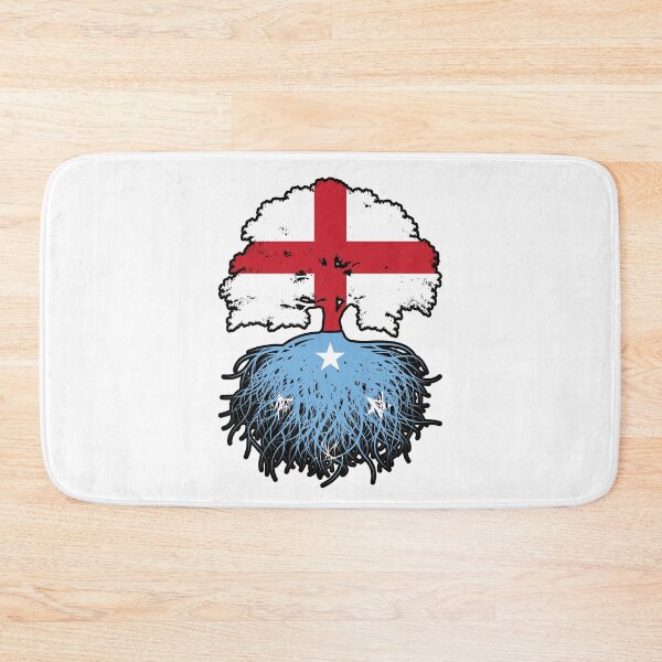 Item preview, Micronesia Micronesian English England Tree Roots Flag designed and sold by FlagX.