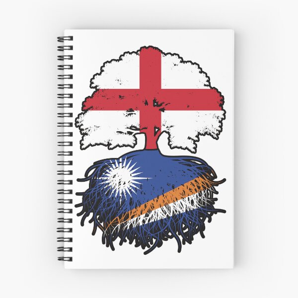 Item preview, Islas Marshall Islas Marshall Inglés Inglaterra Raíces de árboles Bandera designed and sold by FlagX.