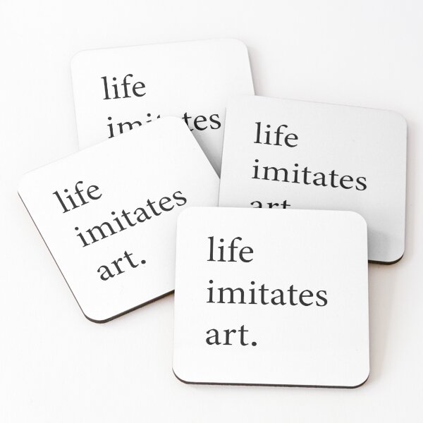 Item preview, life imitates art designed and sold by DJfreemymind.