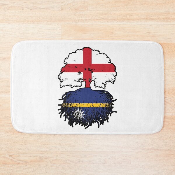 Item preview, Nauru Nauruan English England Tree Roots Flag designed and sold by FlagX.