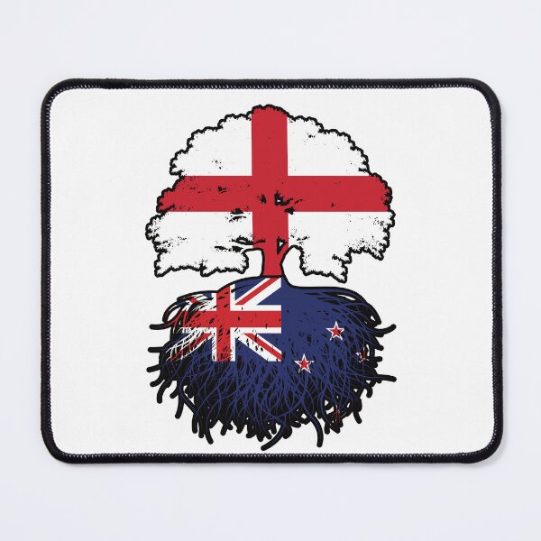 Item preview, New Zealand New Zealander English England Tree Roots Flag designed and sold by FlagX.