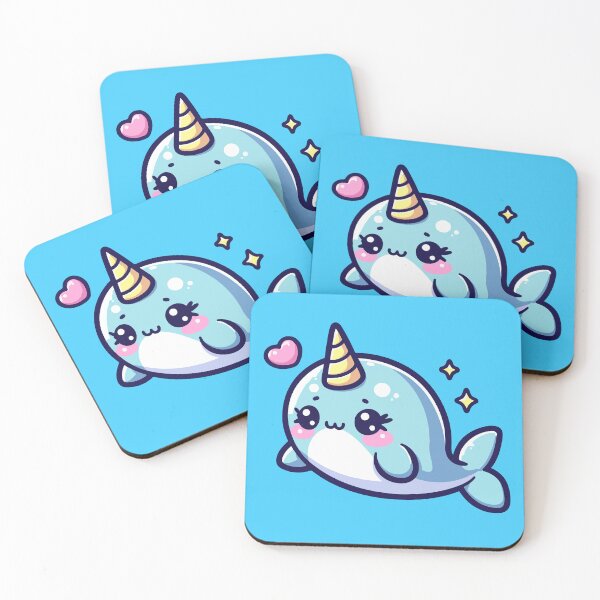 Item preview, Kawaii Cute Narwhal 2 | Pet and Animals for Men and Women t-shirt designed and sold by panchiTWO.