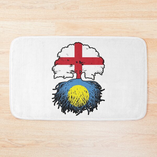 Item preview, Palau Palauan English England Tree Roots Flag designed and sold by FlagX.