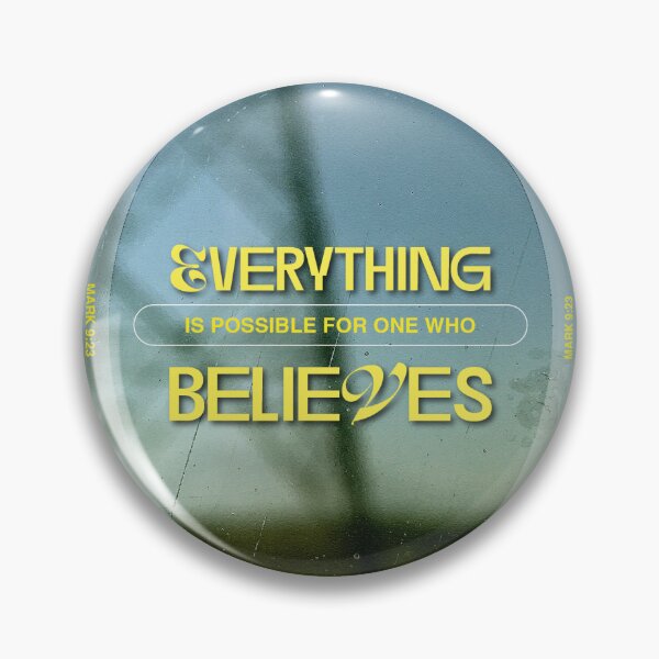 Item preview, Bible Verse Mark 9:23  designed and sold by baguettelier.