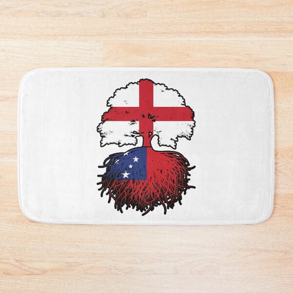 Item preview, Samoa Samoan English England Tree Roots Flag designed and sold by FlagX.