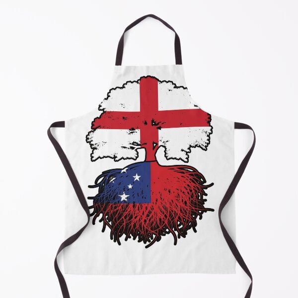 Item preview, Samoa Samoan English England Tree Roots Flag designed and sold by FlagX.