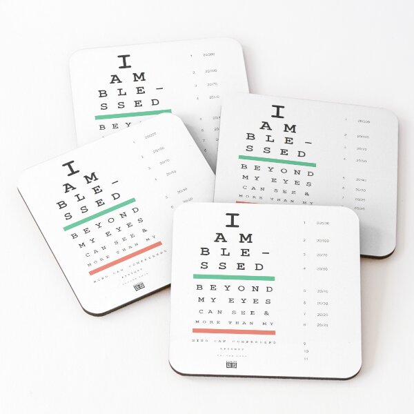 Item preview, I Am Blessed Beyond My Eyes Can See and More Than My Mind Can Comprehend designed and sold by Yachad.