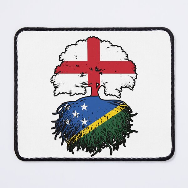 Item preview, Solomon Islands Solomon Islander English England Tree Roots Flag designed and sold by FlagX.