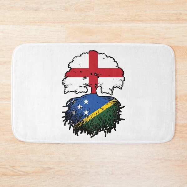 Item preview, Solomon Islands Solomon Islander English England Tree Roots Flag designed and sold by FlagX.