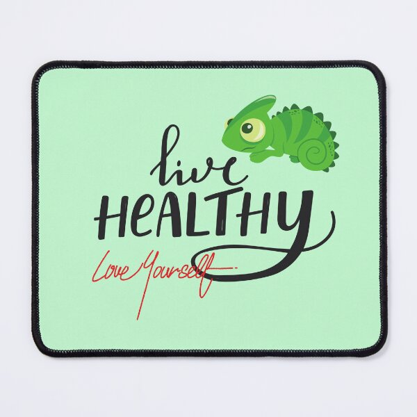Item preview, live Healthy designed and sold by Culopop.