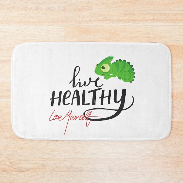 Item preview, live Healthy designed and sold by Culopop.