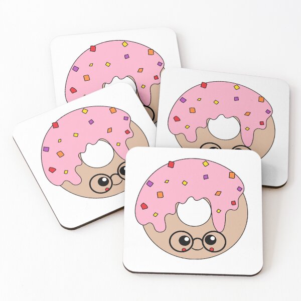 Item preview, Pink Glazed Donut designed and sold by CelestialPrint.