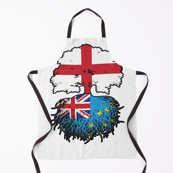 Item preview, Tuvalu Tuvaluan English England Tree Roots Flag designed and sold by FlagX.
