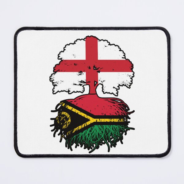Item preview, Vanuatu Vanuatuan English England Tree Roots Flag designed and sold by FlagX.