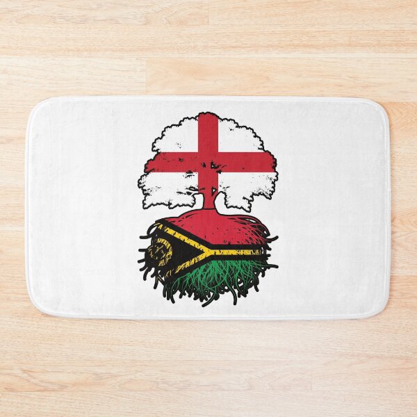 Item preview, Vanuatu Vanuatuan English England Tree Roots Flag designed and sold by FlagX.