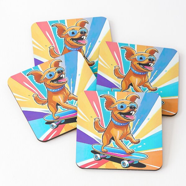 Item preview, Skateboarding Dog designed and sold by ELzor Arts.