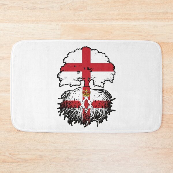 Item preview, Northern Ireland Northern Irish English England Tree Roots Flag designed and sold by FlagX.