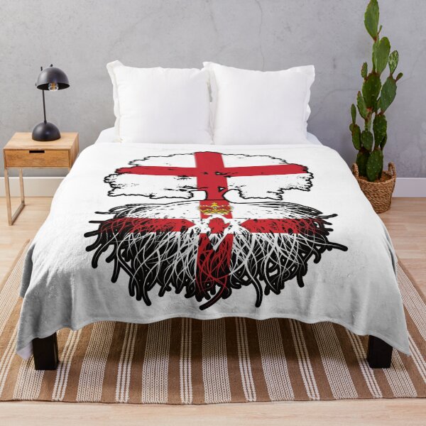 Item preview, Northern Ireland Northern Irish English England Tree Roots Flag designed and sold by FlagX.