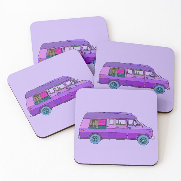 Item preview, Classic Early 2000's Purple RamVan Camper Van designed and sold by warrenbisch.