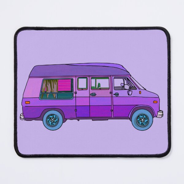Item preview, Classic Early 2000's Purple RamVan Camper Van designed and sold by warrenbisch.