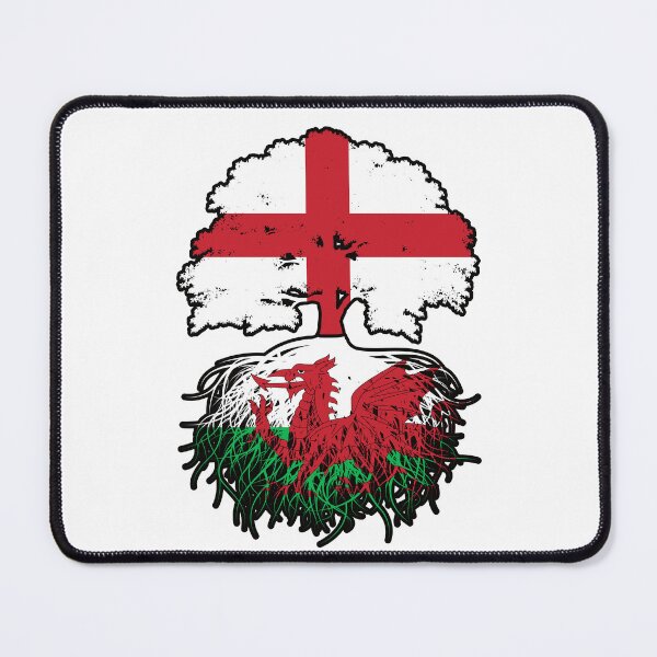 Item preview, Wales Welsh English England Tree Roots Flag designed and sold by FlagX.