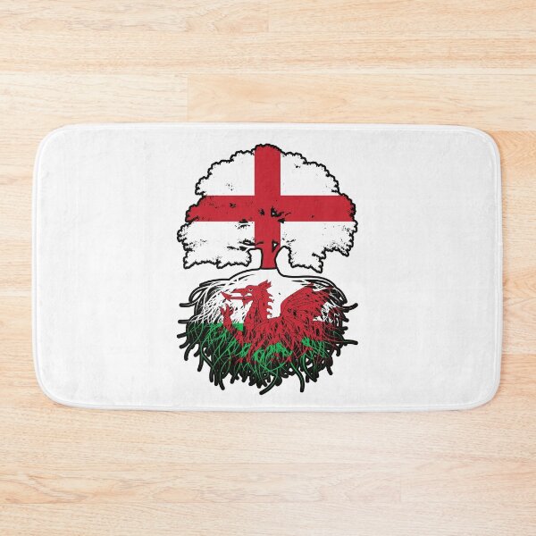 Item preview, Wales Welsh English England Tree Roots Flag designed and sold by FlagX.