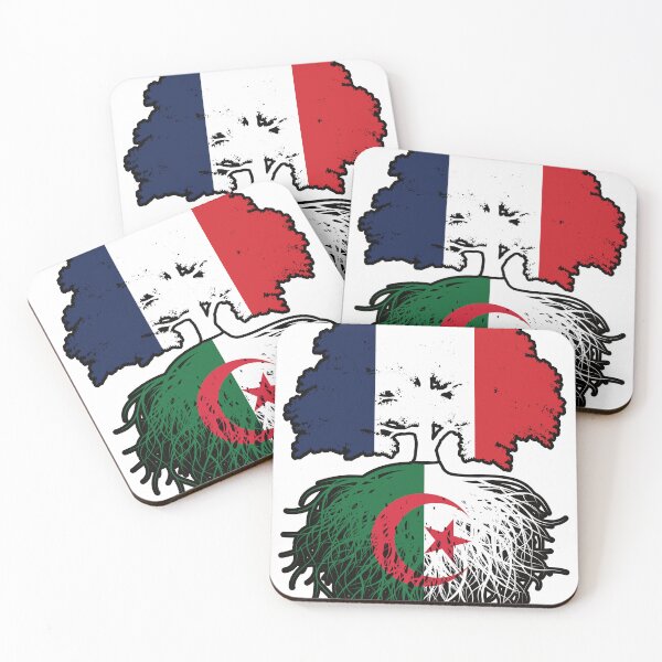 Item preview, Algeria Algerian French France Tree Roots Flag designed and sold by FlagX.