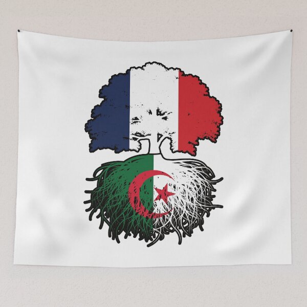 Item preview, Algeria Algerian French France Tree Roots Flag designed and sold by FlagX.