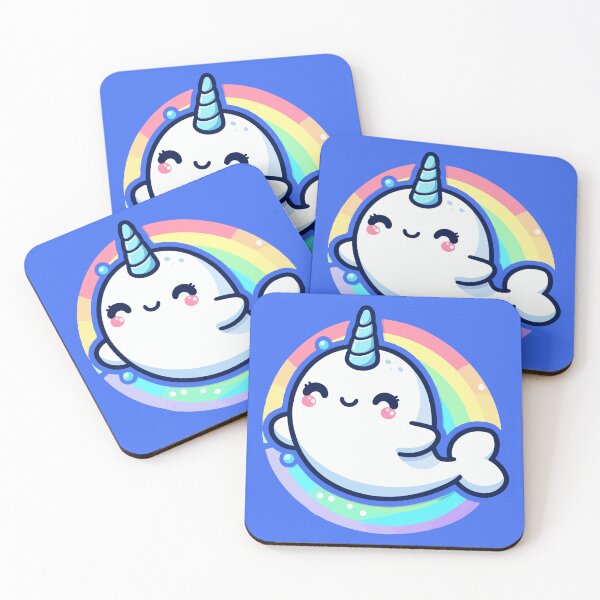 Item preview, Kawaii Cute Narwhal 4 | Pet and Animals for Men and Women t-shirt designed and sold by panchiTWO.