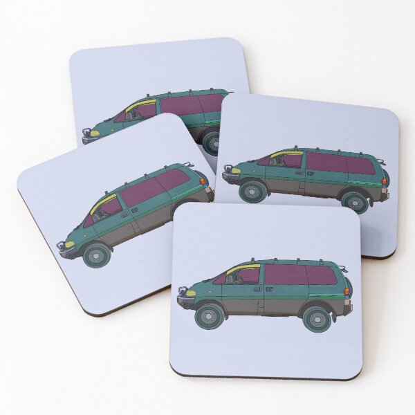 Item preview, Baller Minivan Offroad Camper designed and sold by warrenbisch.
