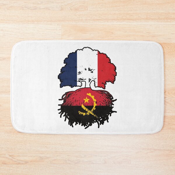 Item preview, Angola Angolan French France Tree Roots Flag designed and sold by FlagX.