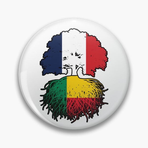 Item preview, Benin Beninese French France Tree Roots Flag designed and sold by FlagX.