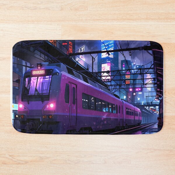 Item preview, cyberpunk futuristic city  designed and sold by ArtbySameer.
