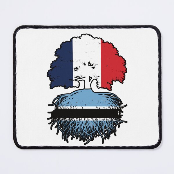 Item preview, Botswana Botswanian French France Tree Roots Flag designed and sold by FlagX.