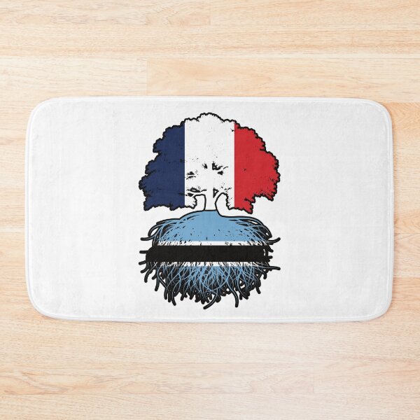 Item preview, Botswana Botswanian French France Tree Roots Flag designed and sold by FlagX.