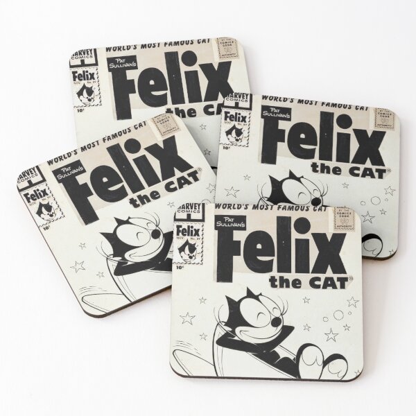 Item preview, Felix the Cat happily relaxed designed and sold by Rainly-2307.