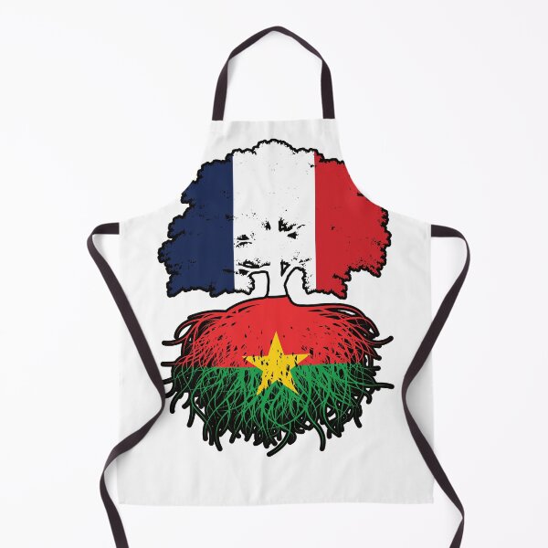 Item preview, Burkina Faso Burkinabe French France Tree Roots Flag designed and sold by FlagX.
