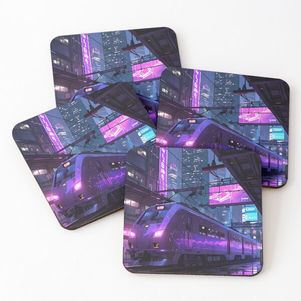 Item preview, cyberpunk futuristic city  designed and sold by ArtbySameer.