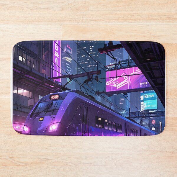 Item preview, cyberpunk futuristic city  designed and sold by ArtbySameer.