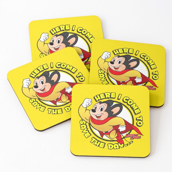 Item preview, CARTOON RETRO VINTAGE SUPER HERO POWERFUL INCREDIBLE MOUSE - D1 designed and sold by CuPensky.